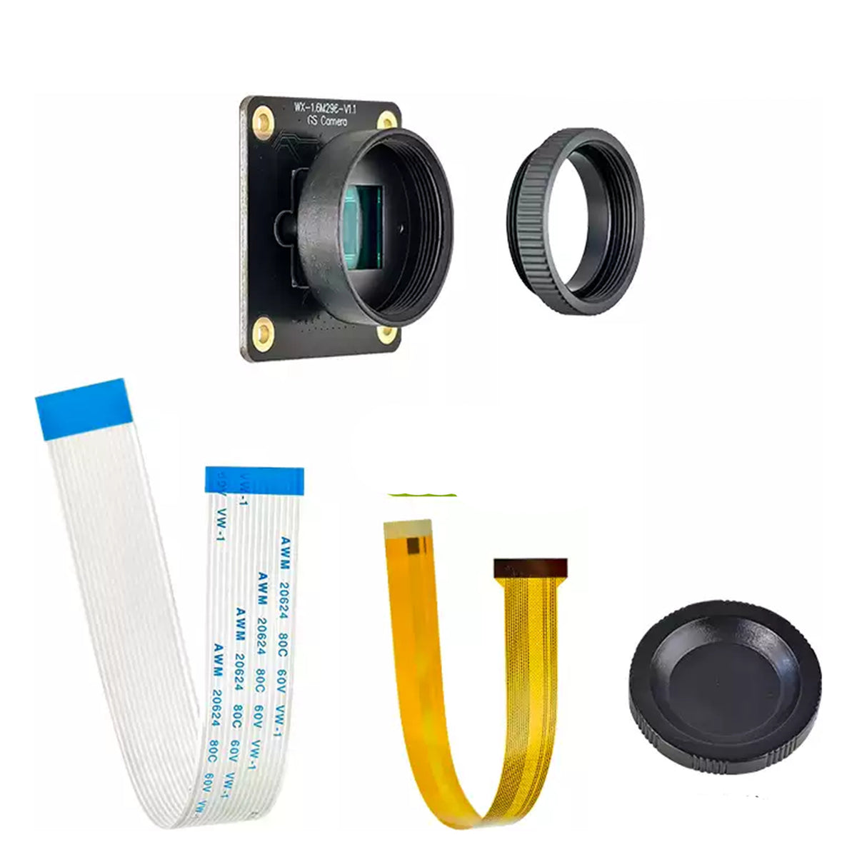 IMX296 1.6MP Global Shutter Camera Module for Raspberry Pi