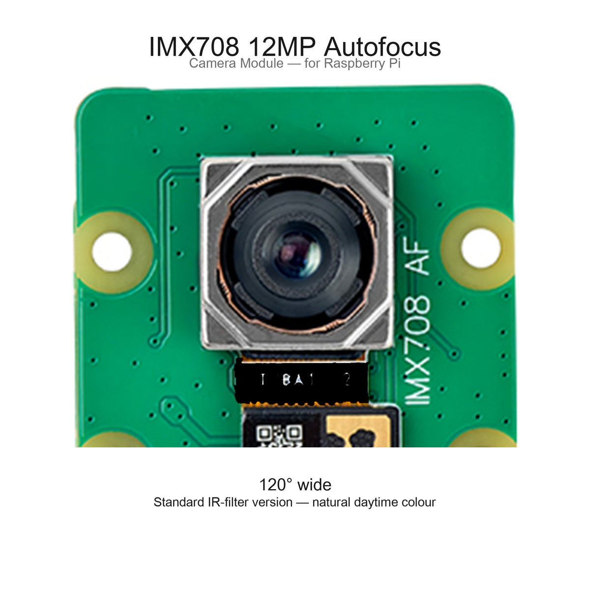 Module caméra CSI IMX708 12 MP — Autofocus