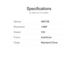 Module caméra CSI IMX708 12 MP — Autofocus