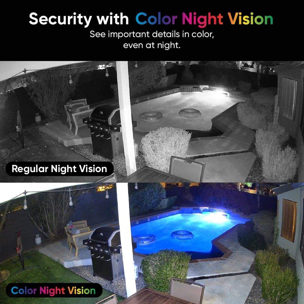 WYZE Cam Pan v3, Indoor/Outdoor IP65-Rated 1080p Pan/Tilt/Zoom Wi-Fi Smart Home Security Camera with Color Night Vision, 2-Way Audio, Compatible with Alexa & Google Assistant