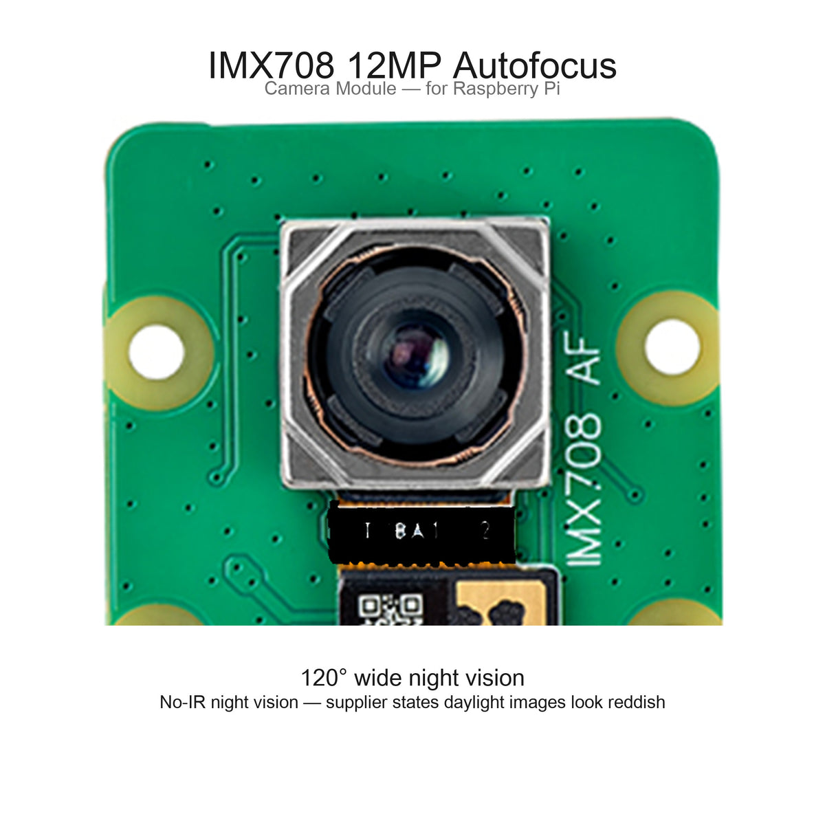 Module caméra CSI IMX708 12 MP — Autofocus